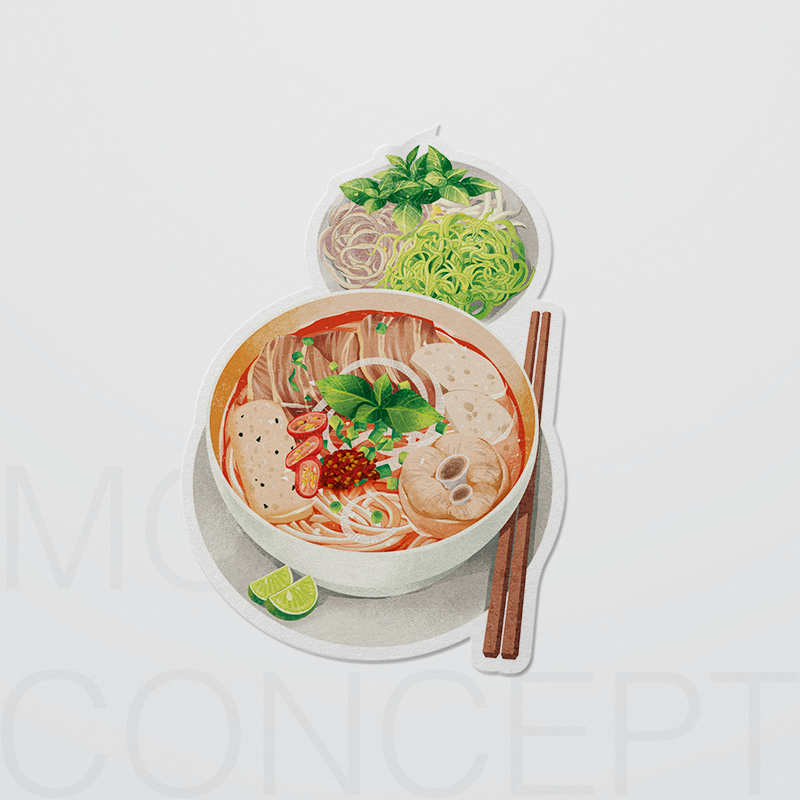 Sticker - Món ăn Việt Nam