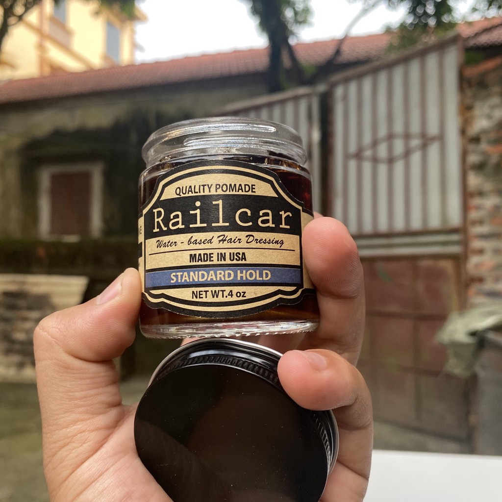 Sáp Vuốt Tóc Nam Railcar Pomade USA
