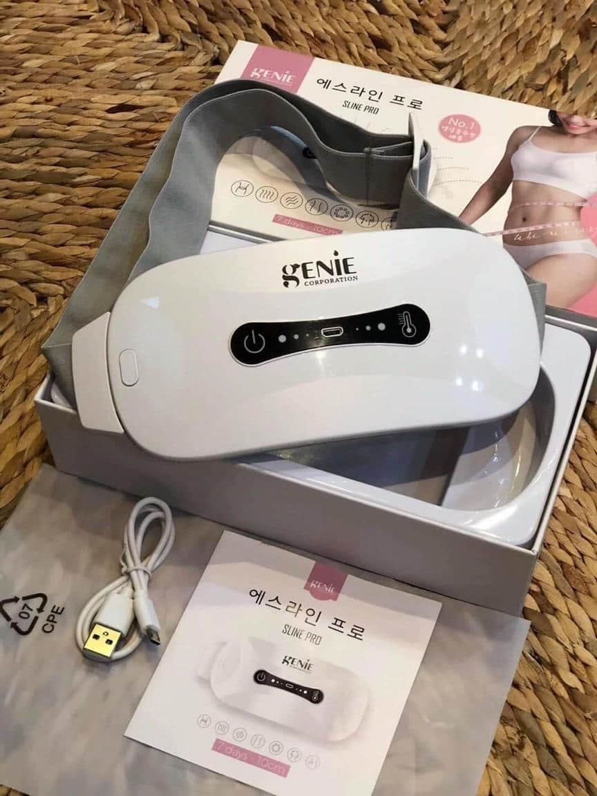 Đai Massage #Tan_Mỡ_Bụng Genie Sline Pro Cao Cấp Hàn Quốc