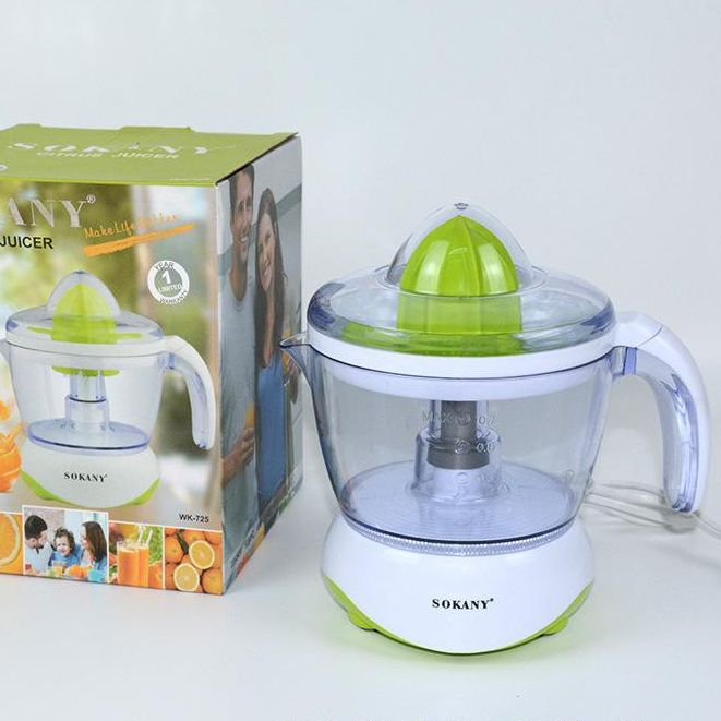 Máy ép vắt cam tự động máy vắt cam sokany wk-725 công suất 45w