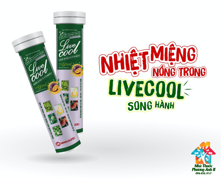[HCM]Viên sủi thanh nhiệt Live Cool