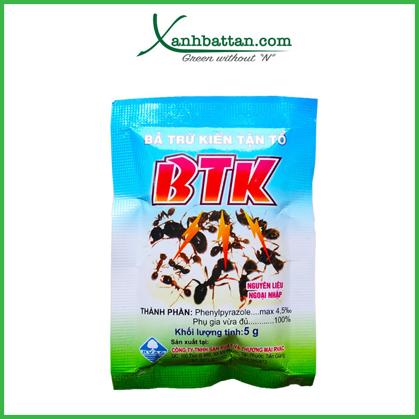 Bả Trừ Kiến Tận Ổ BTK Gói 5 gram