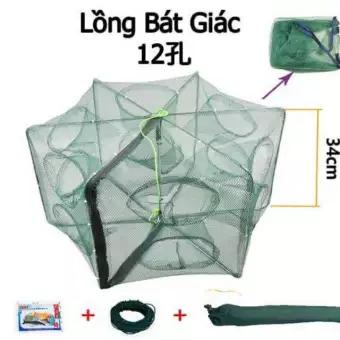 Combo 5 lồng bát giác thế hệ mới bắt tôm cua ốc cá big sale