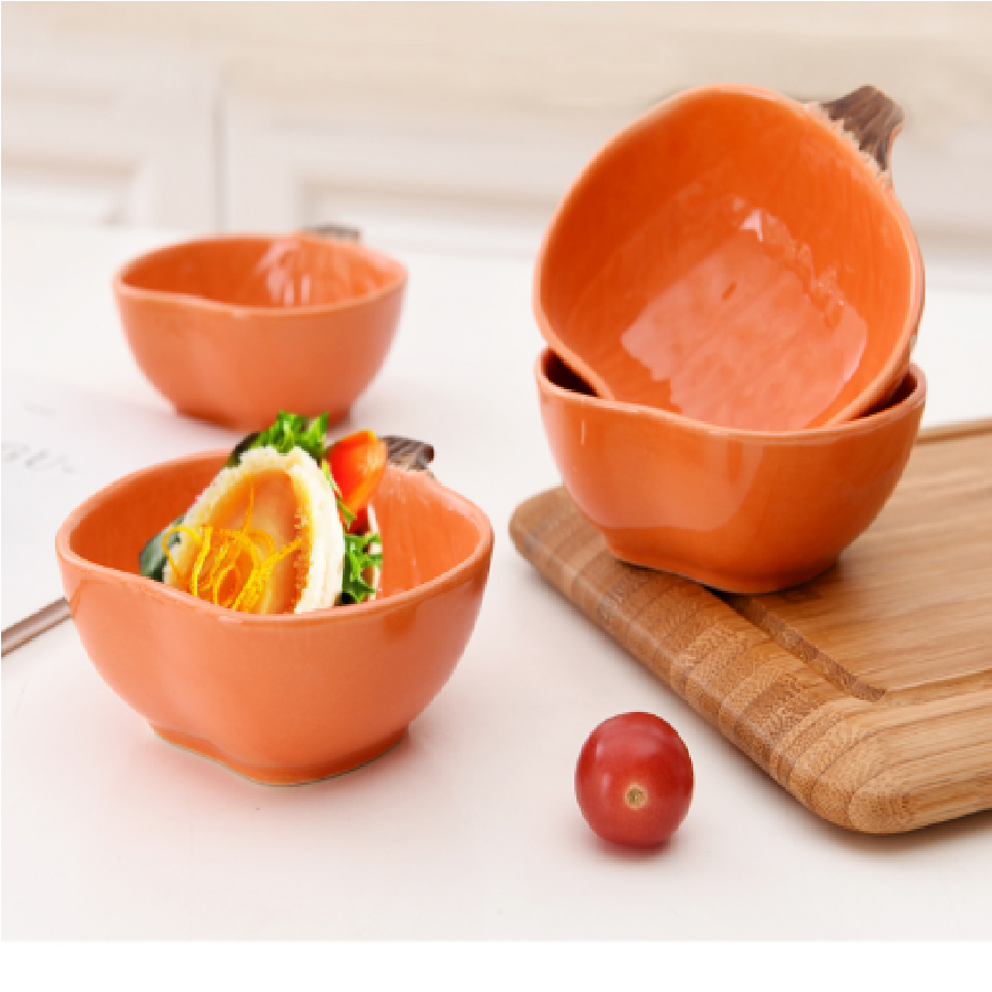 Bát ăn dặm gốm sứ cao cấp hình quả