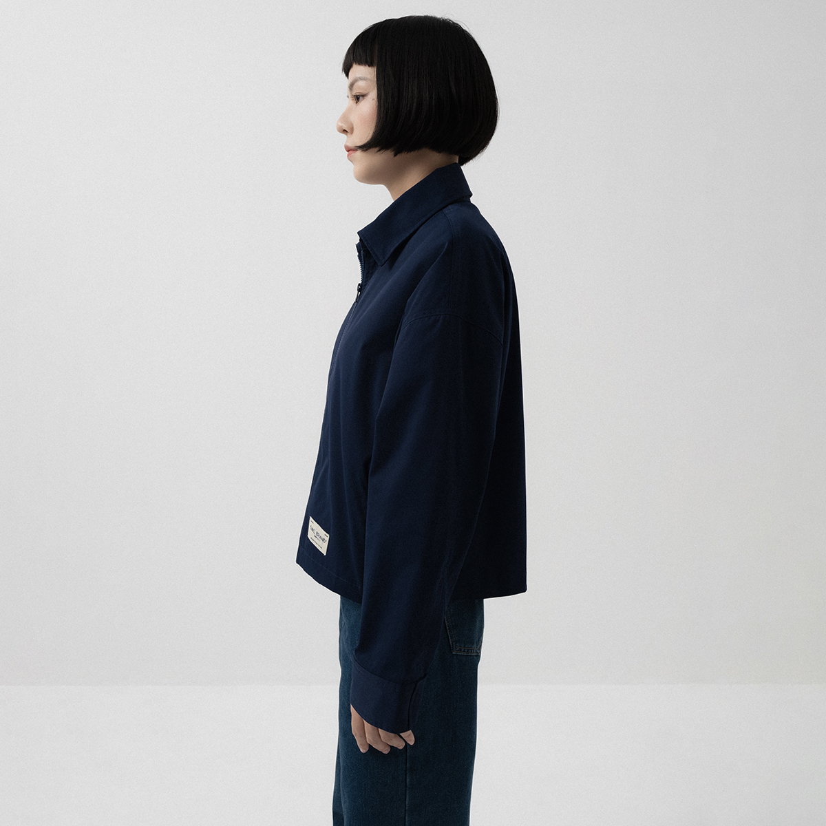 Áo khoác kaki nữ Owlbrand Simplicity/ Navy