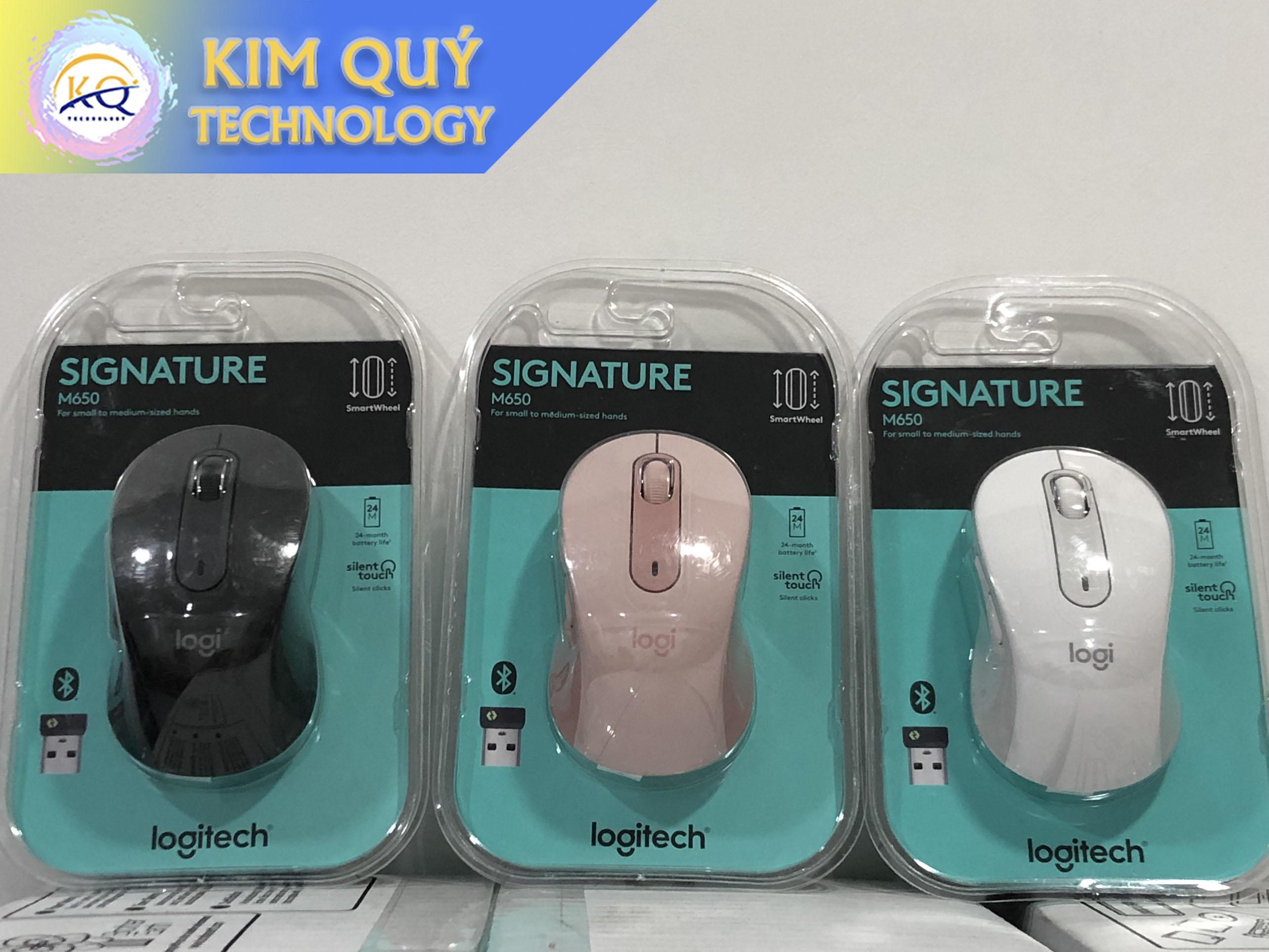 Chuột Không dây Logitech Signature M650
