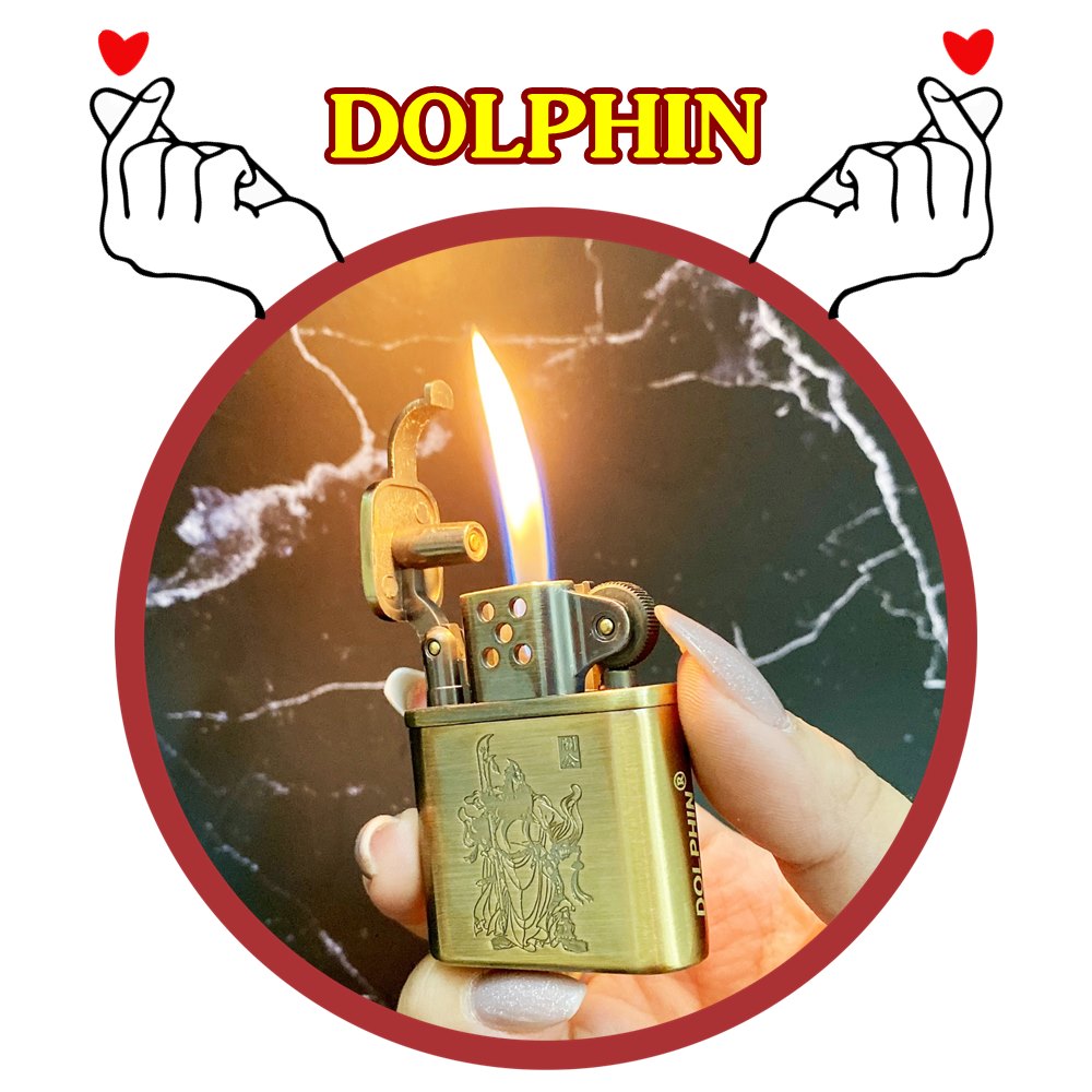 BẬT LỬA DOLPHIN CỐI GAS ĐÁ HÌNH QUAN CÔNG - (XÀI GAS)