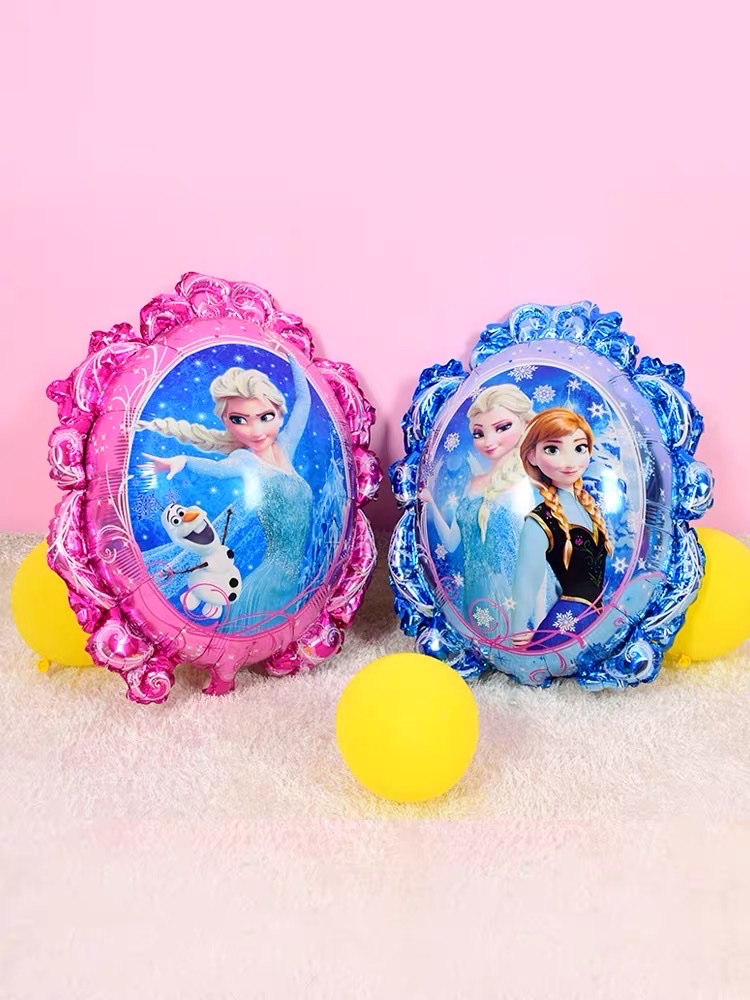 Snow flozen princess ball set combo, birthday decoration