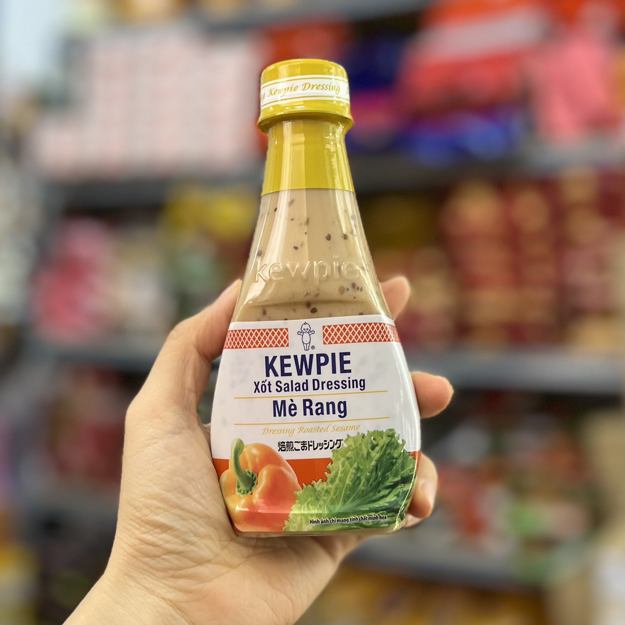Sốt mè rang Kewpie 210ml trộn salad