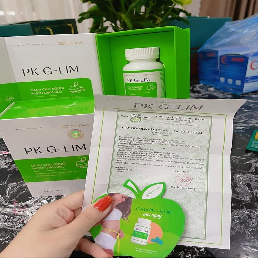 Viên Uống Giảm Cân PK-G.LIM