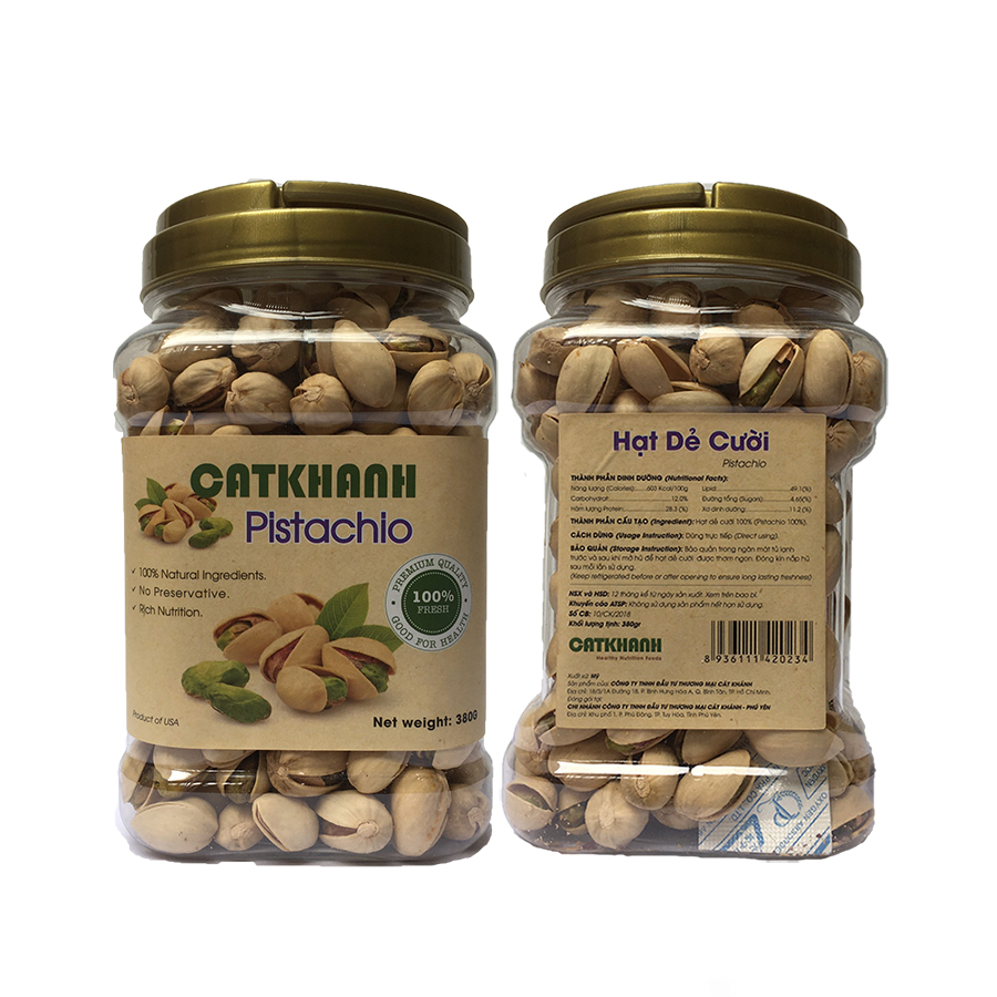 Hạt dẻ cười Cát Khánh 380gr