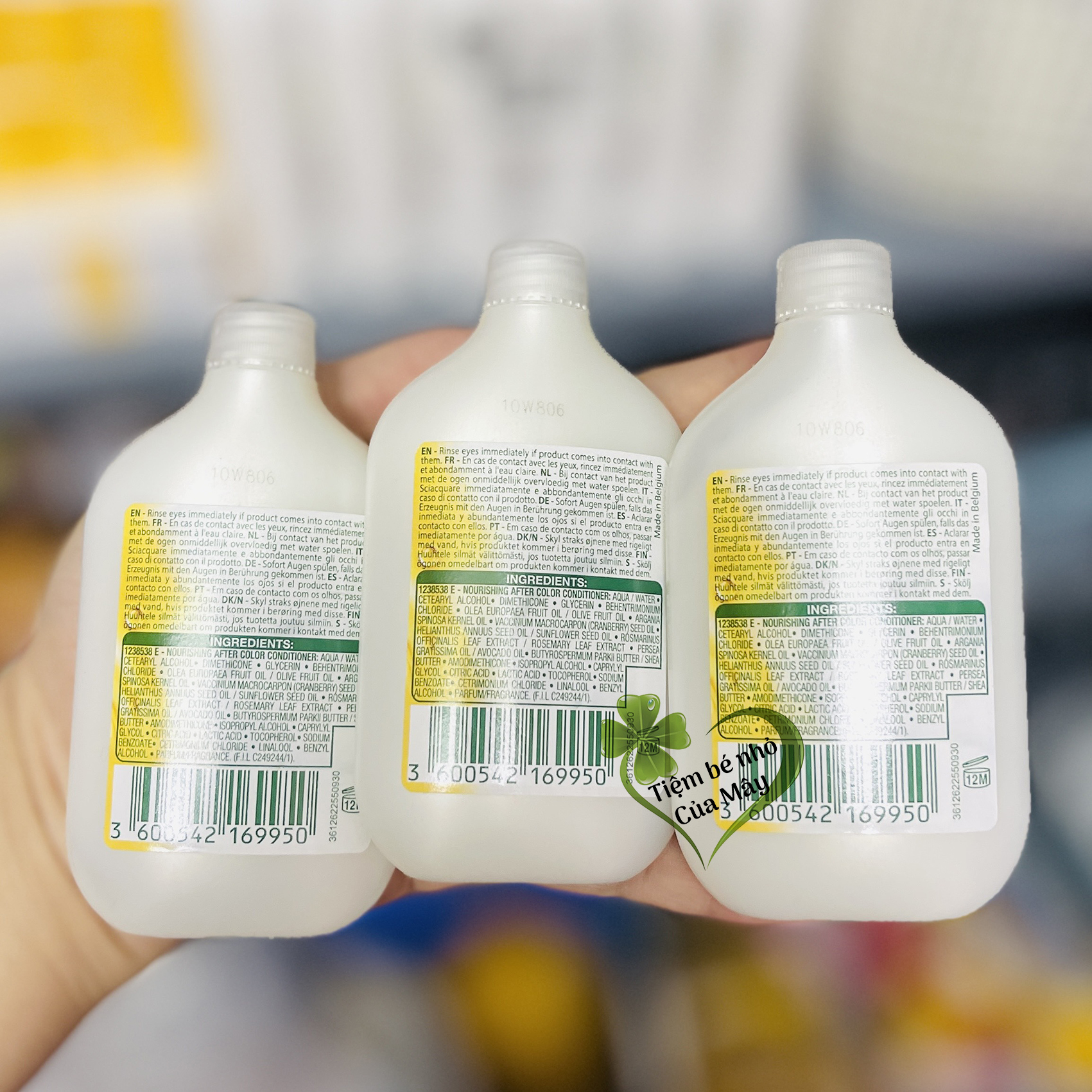 Dầu xả dưỡng và phục hồi tóc dành cho tóc màu Garnier 60ml hàng nội địa Đức