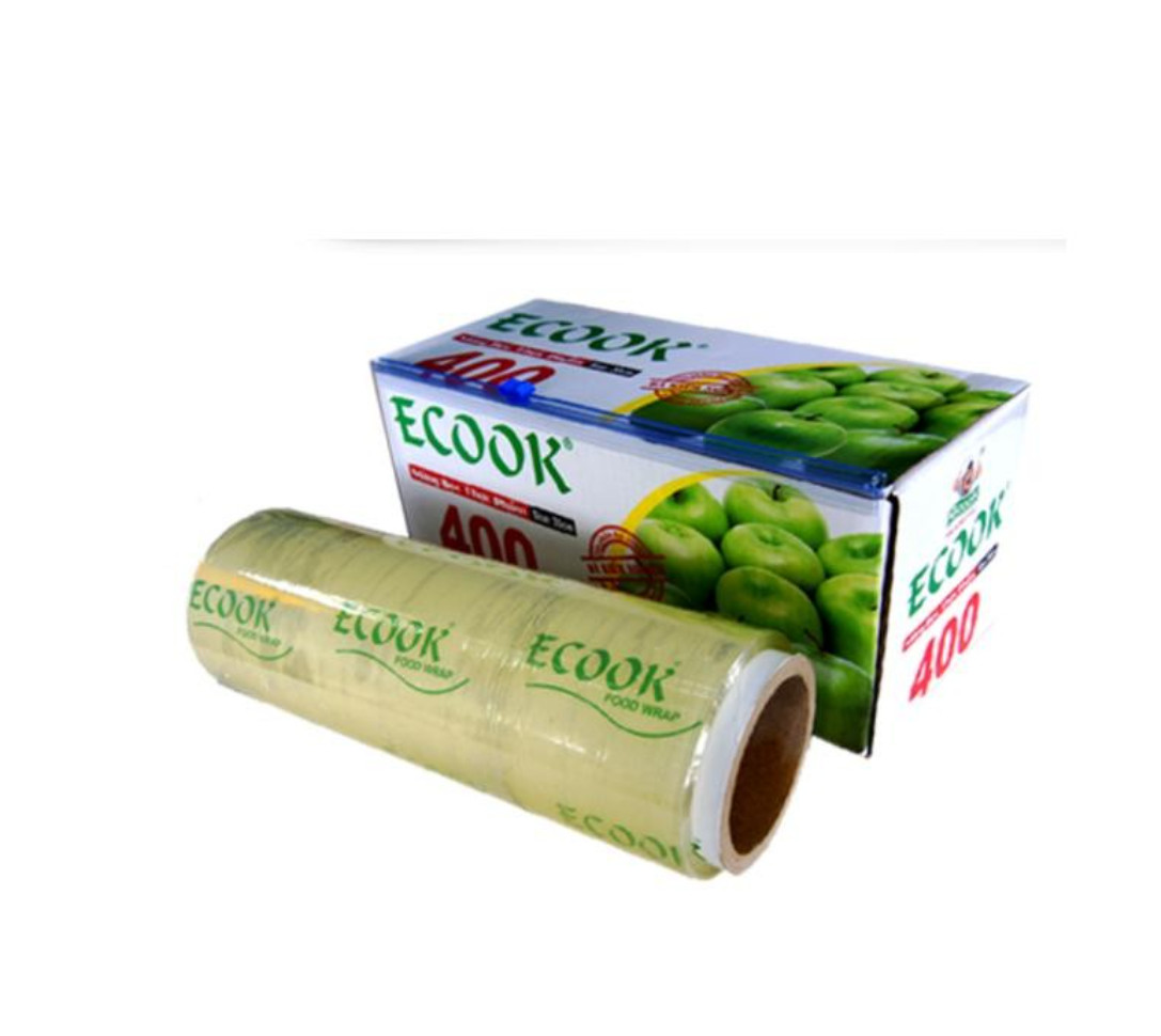 Màng bọc thực phẩm Ecook E400 (mua tại ptptshop)
