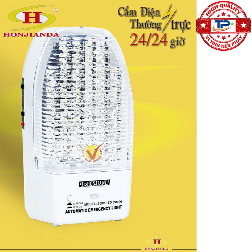 Đèn Sạc Chiếu Sáng Khẩn Cấp Honjianda HJD-2500 bóng Led