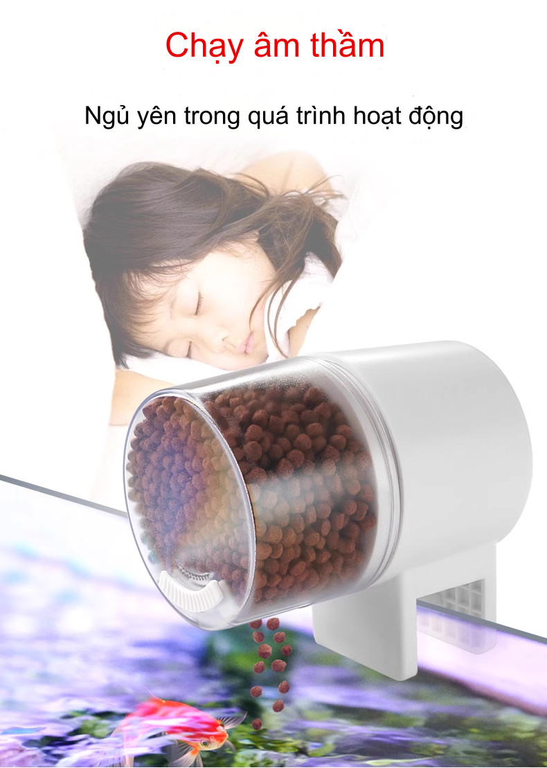 Máy Cho Ăn Tự Động Hồ Cá Chạy Pin Sobo Da-08