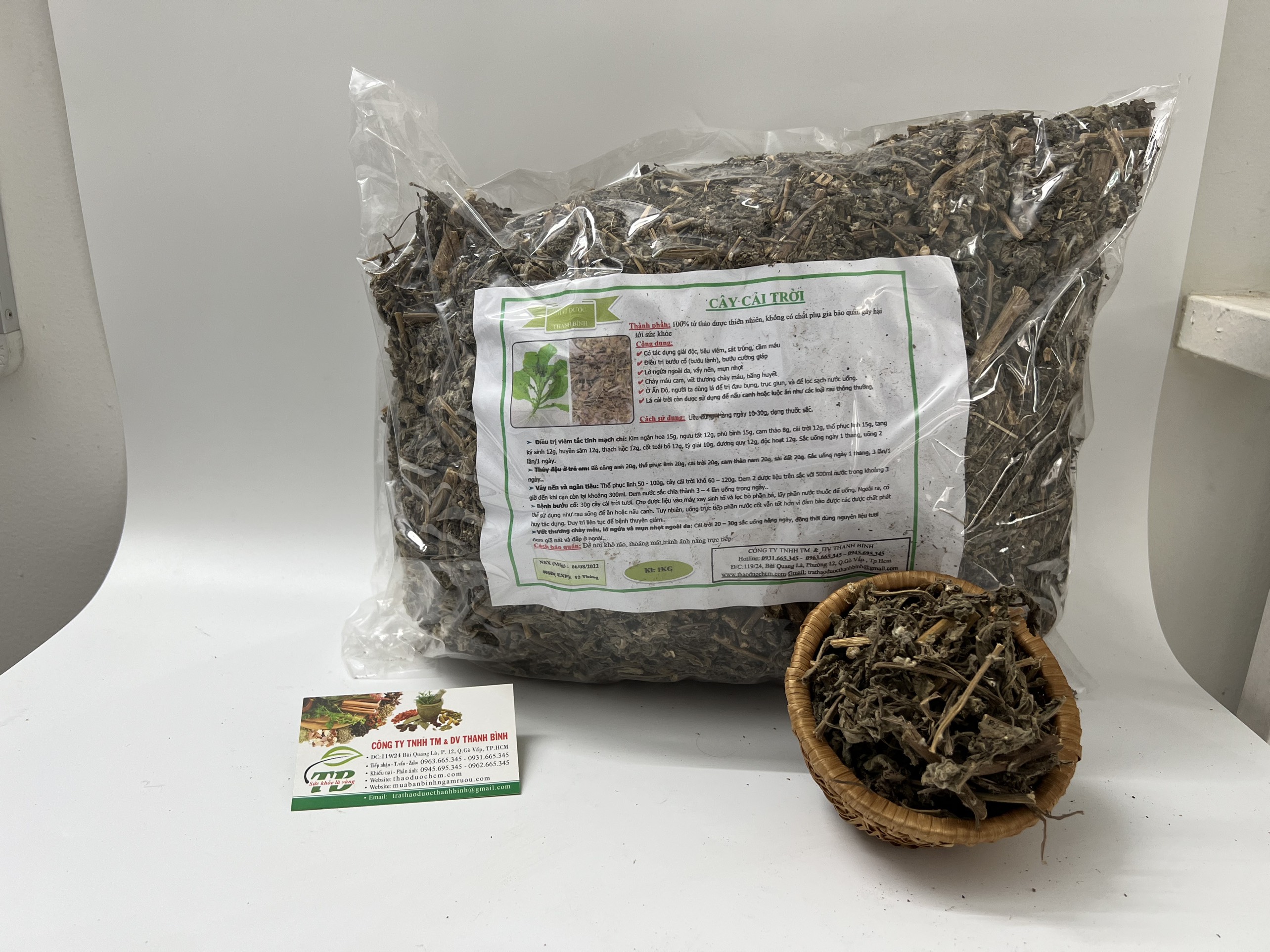 Cây Cải Trời 500G - Hàng Công Ty Chất Lượng
