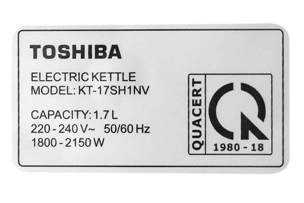Bình đun siêu tốc Toshiba KT-17SH1NV