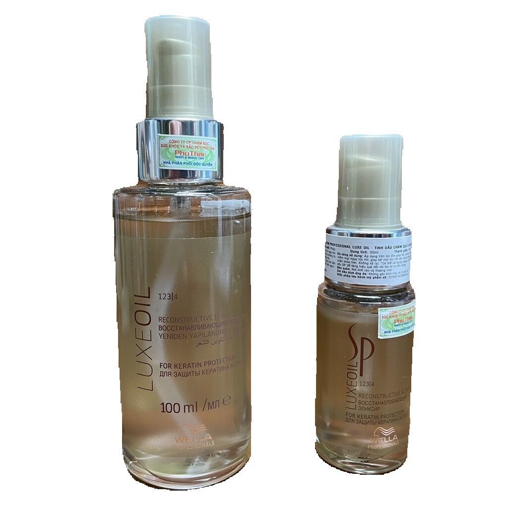 Tinh dầu phục hồi tóc SP Wella Luxe Oil 100ml ( New 2021 )