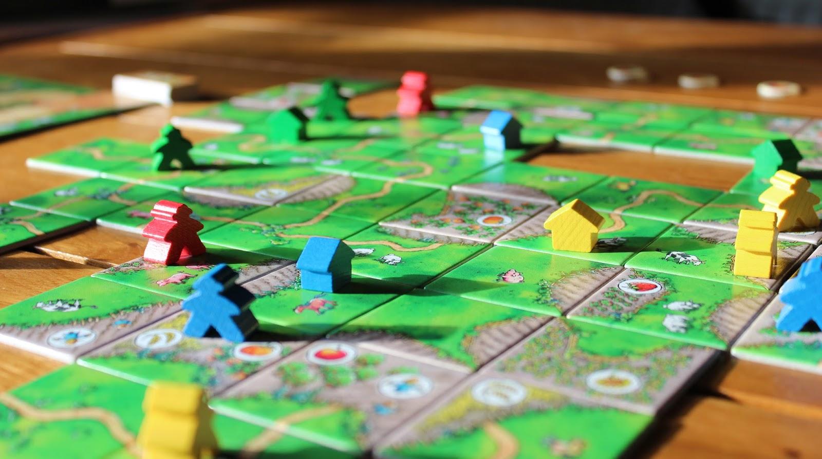 [HCM]TRÒ CHƠI CARCASSONNE BẢN TIẾNG ANH