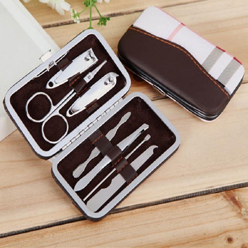 Bộ Kiềm,Bấm,Cắt Móng Tay 7 Món Da