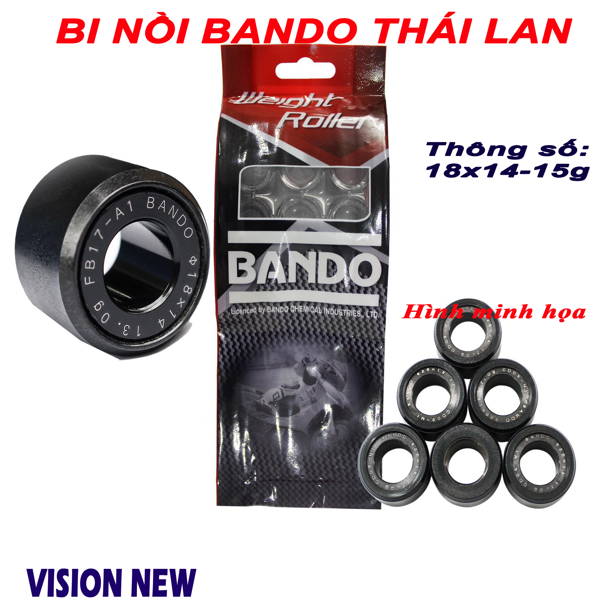 Bi nồi Vision New - Thái Lan