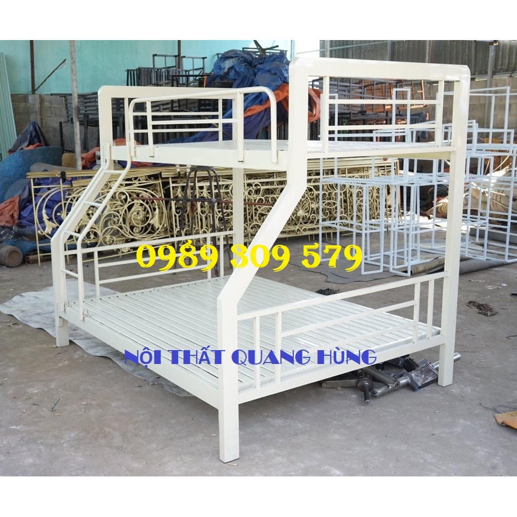 Giường tầng sắt hộp vuông cao cấp hcm