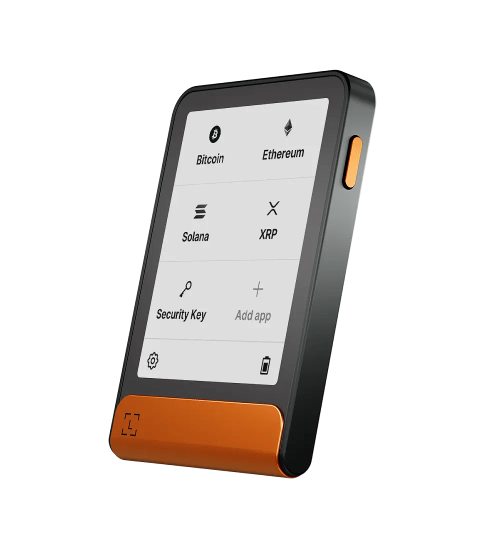Genuine Ledger Flex Wallet - E-Ink Touch Screen