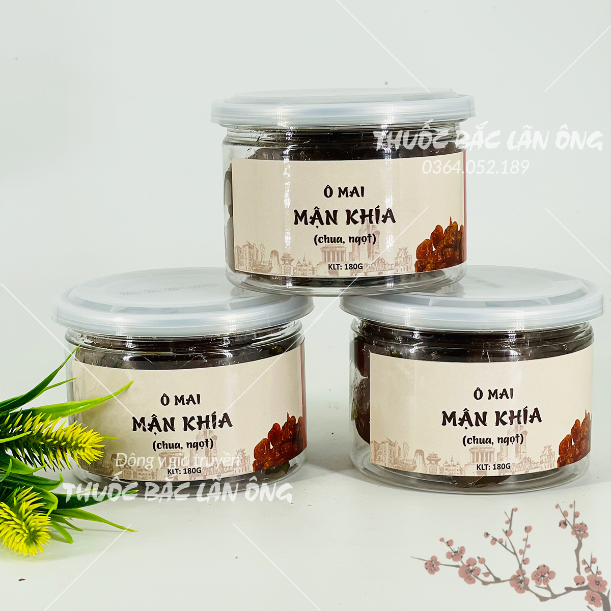 Ô mai mận khía đặc Sản Hà Nội (Vị chua ngọt, dẻo, thơm ngon)