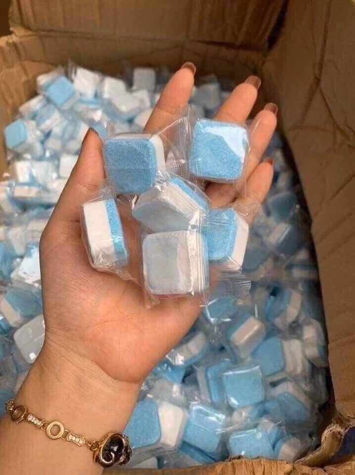 Viên tẩy lồng máy giặt ❄️❄️❄️ ( Hộp 12 viên )
