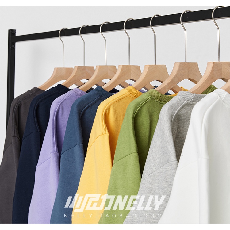 Áo Sweater Nelly Heybig Basic trơn nhiều màu