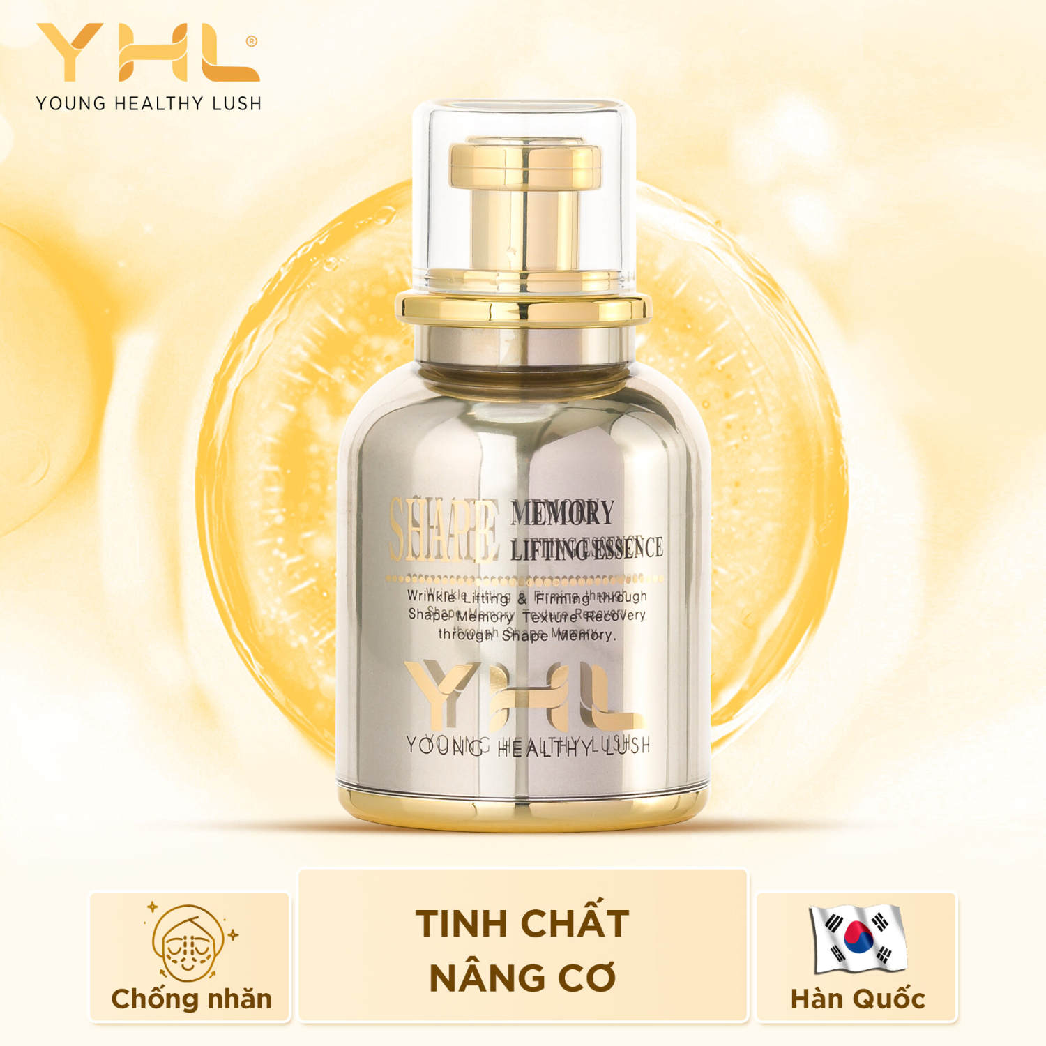 KEM NÂNG CƠ CHỐNG LÃO HÓA YHL[CHÍNH HÃNG SX TẠI HÀN QUỐC]