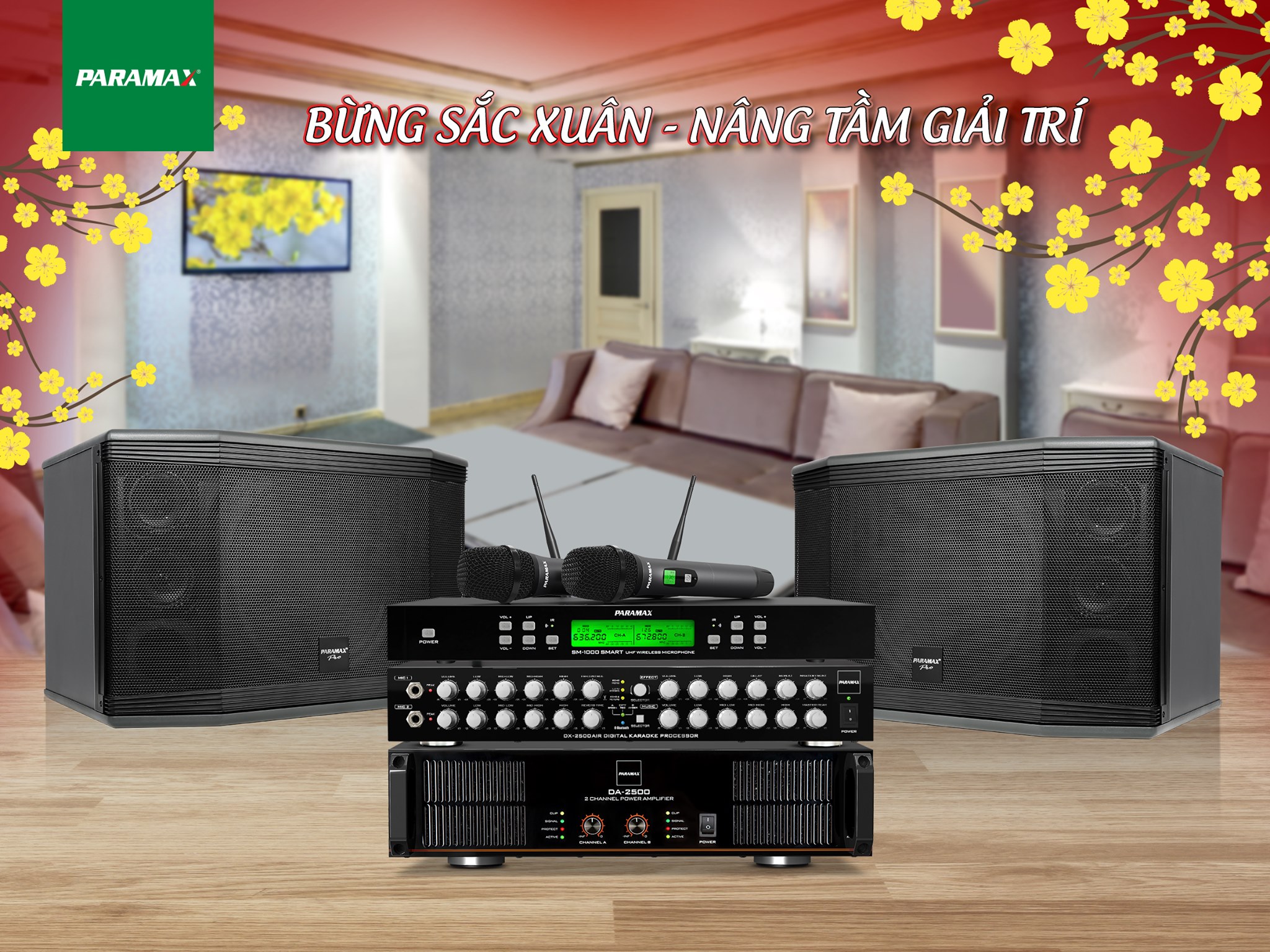 Loa PARAMAX PRO-C10 Hàng Chính Hãng