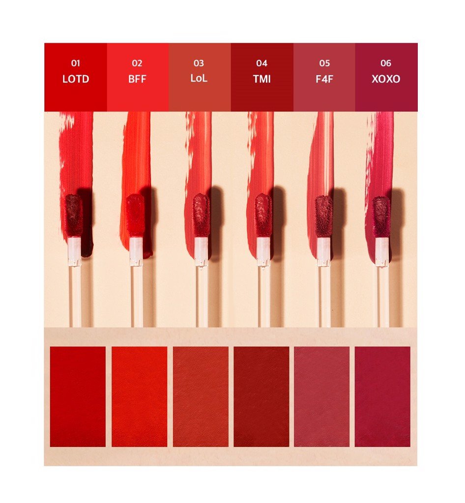Son Kem Lì BOM OMG Matt Lip Lacquer 4g