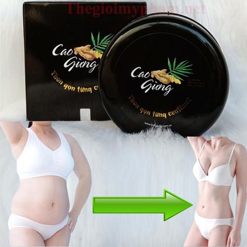 Kem tan mỡ Cao gừng lá rừng