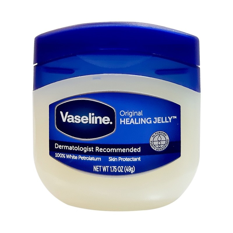 Sáp dưỡng ẩm Nẻ Vaseline Pure Petroleum jelly Original 49g Mỹ cao cấp