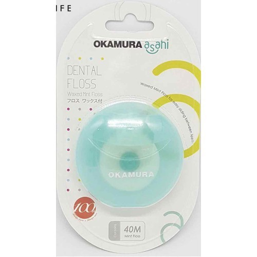 [HCM]Combo 2 vỉ Chỉ Nha Khoa OKAMURA ASAHI Nhật Bản