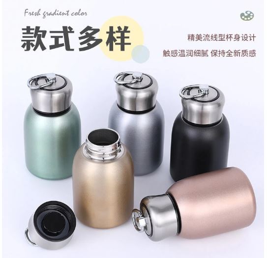 "bình giữ nhiệt vịt vàng 400ml, ruột inox an toàn có ống hút -bình giữ nhiệt 400ml hình vịt inox 304 -bình đựng nước, đựng sữa 450ml hình vịt siêu cute"