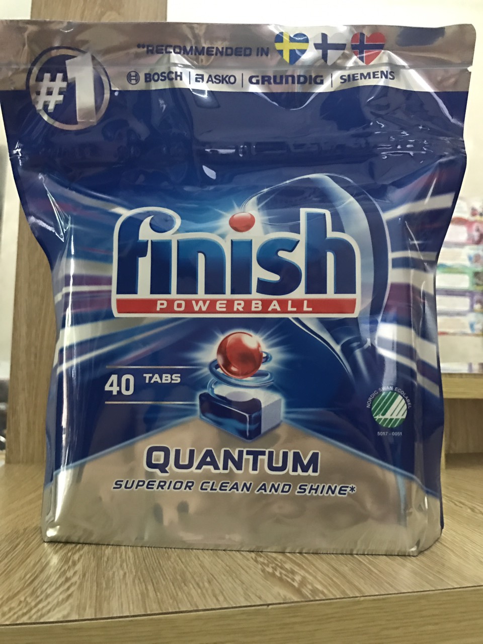 Viên rửa bát Finish Quantum  100 viên