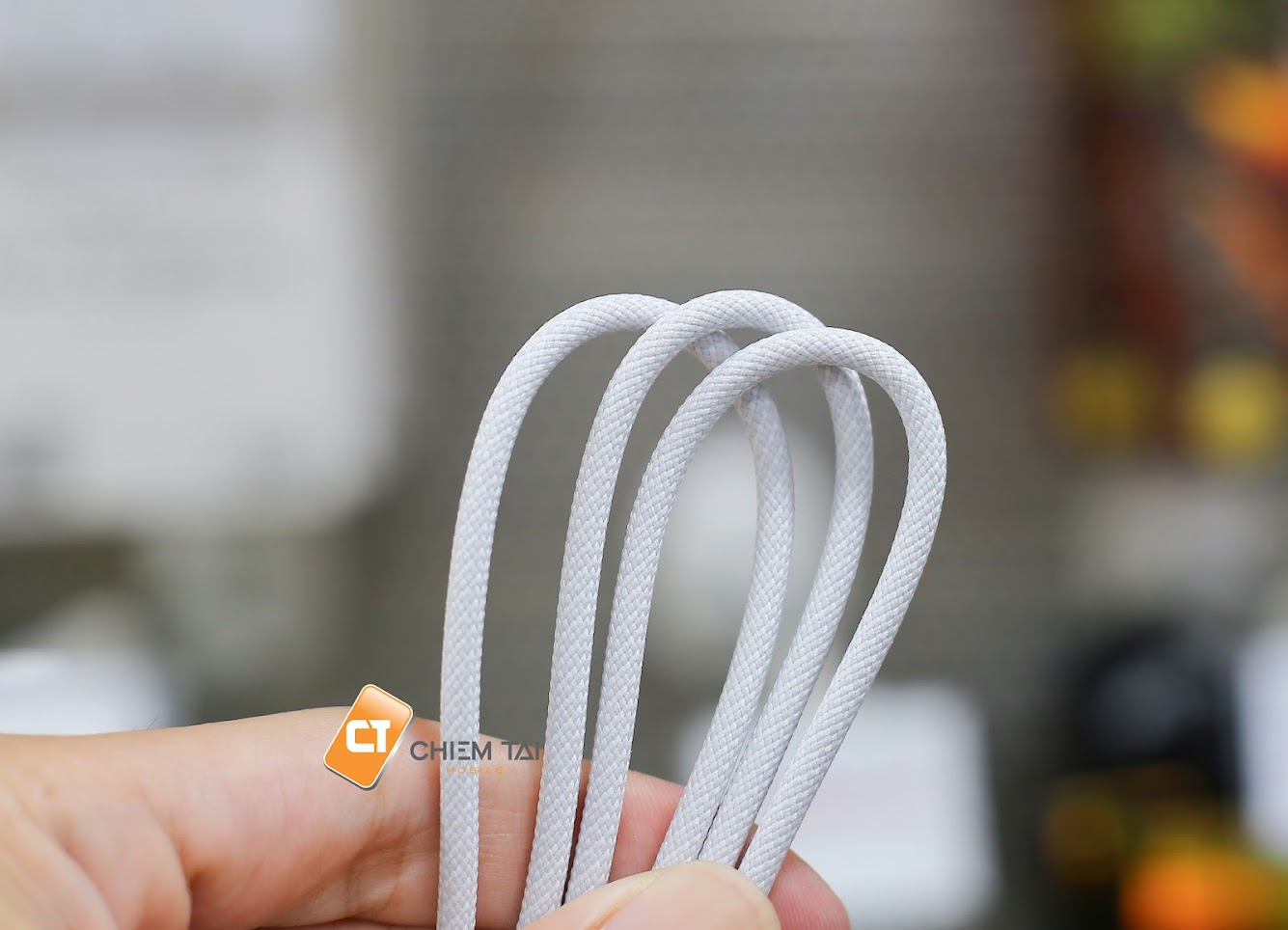 Cáp Type-C to Lightning bọc dù iMac M1 chính hãng