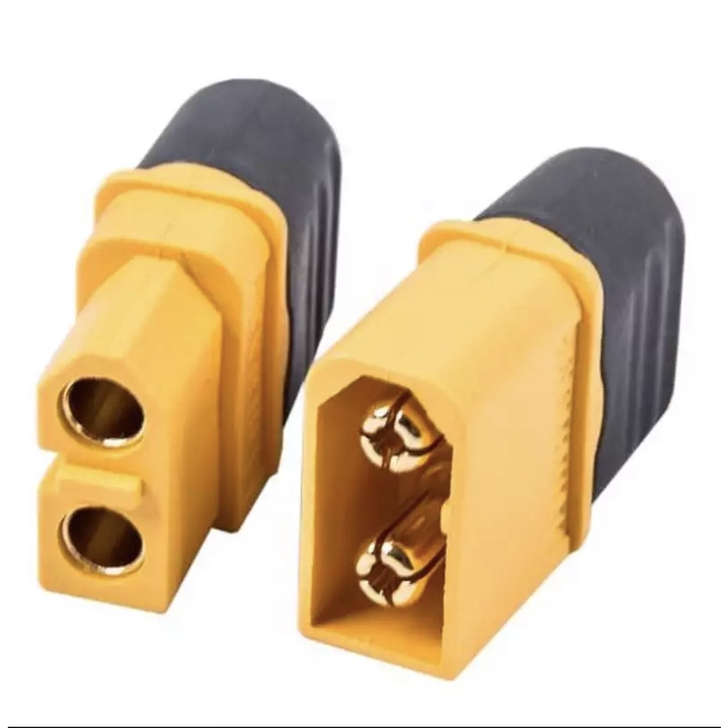 Jack Xt60  Amass Đồng Nguyên Chất, Có Nắp Che