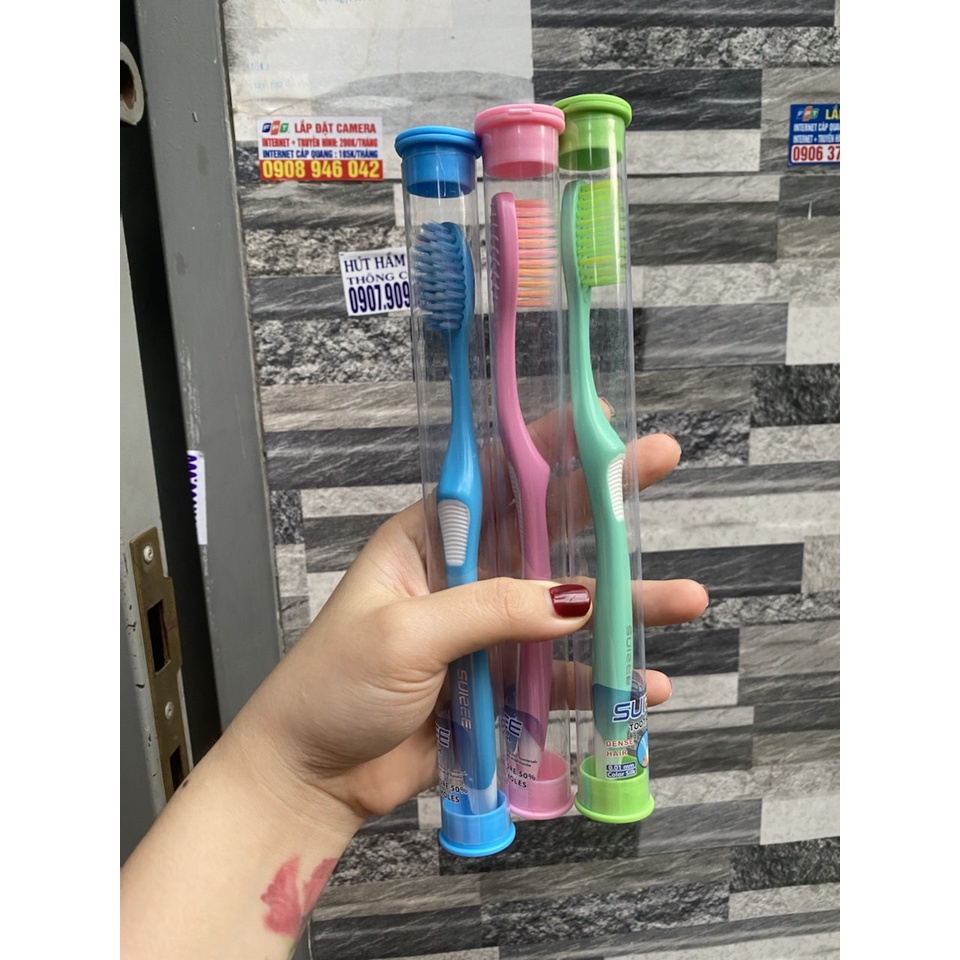 Bàn chải đánh răng Thái Lan( giao màu ngẫu nhiên)
