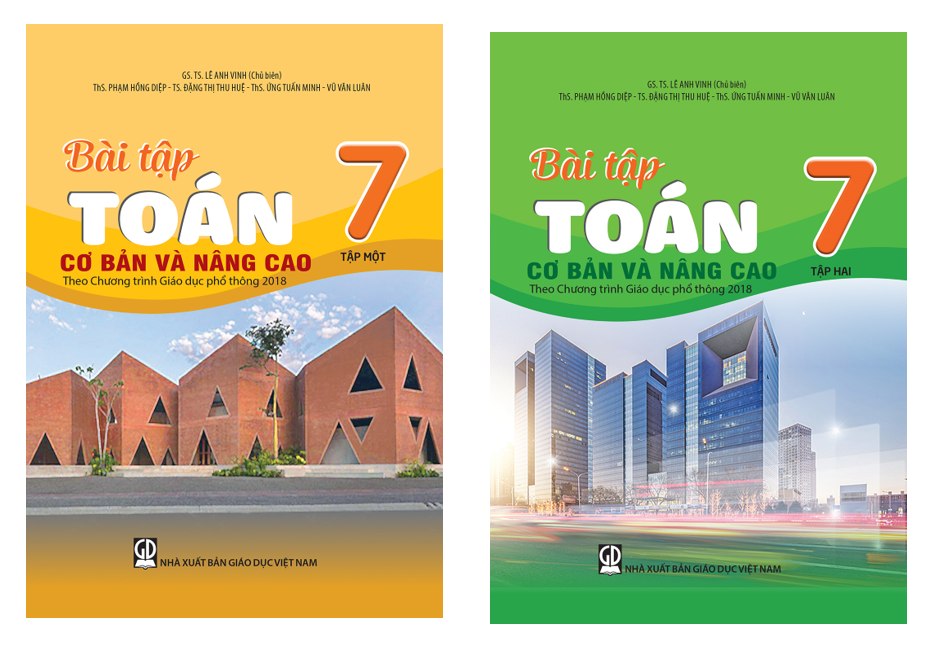 Sách - combo bài tập toán 7 tập 1 + tập 2 cơ bản và nâng cao -