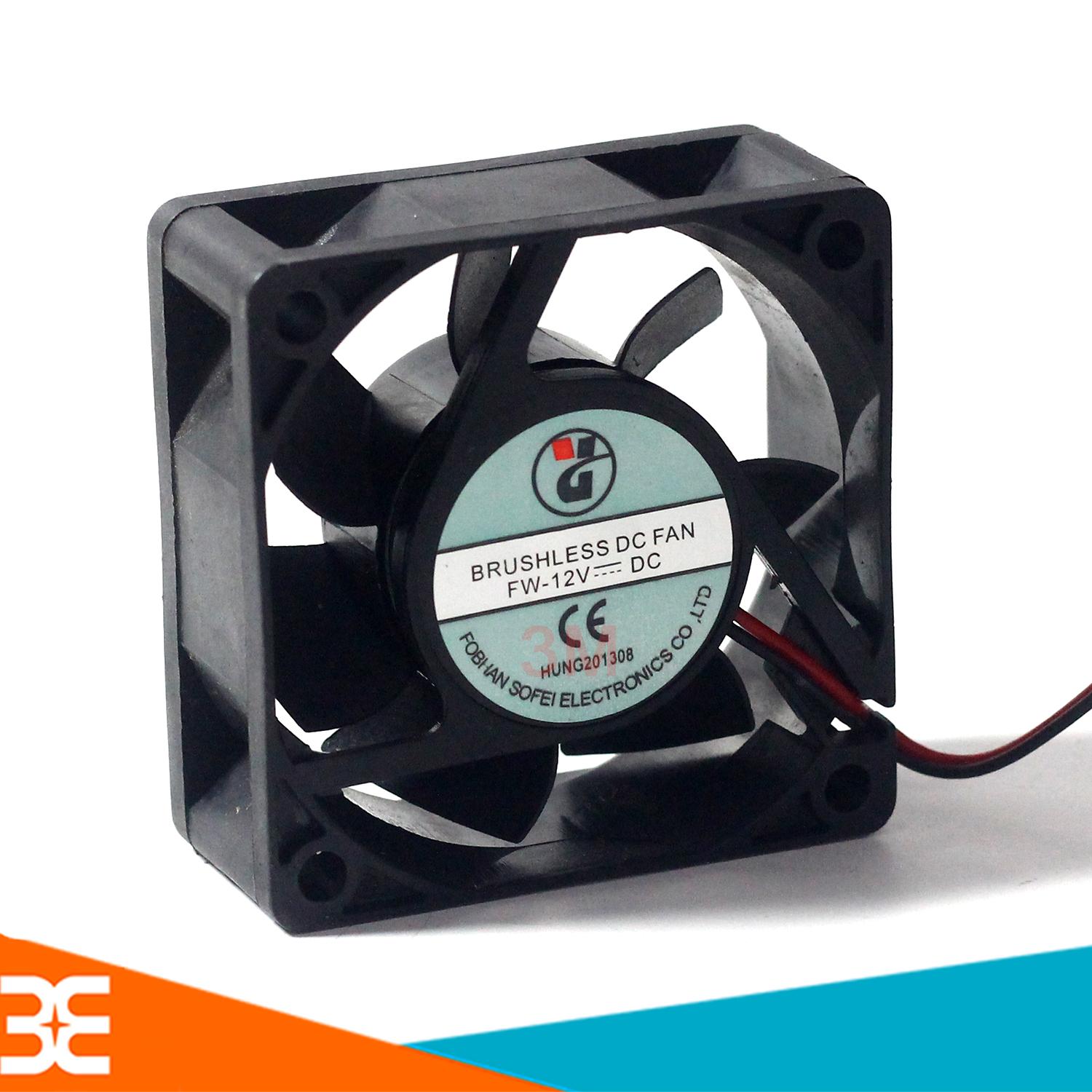QUẠT TẢN NHIỆT 6X6X2.5cm 12VDC