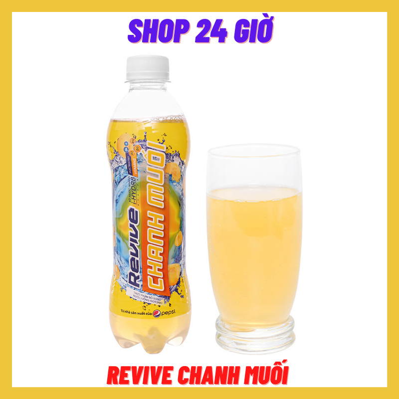 Nước Bù Khoáng Revive Chanh Muối Lốc 6 Chai 500 Ml