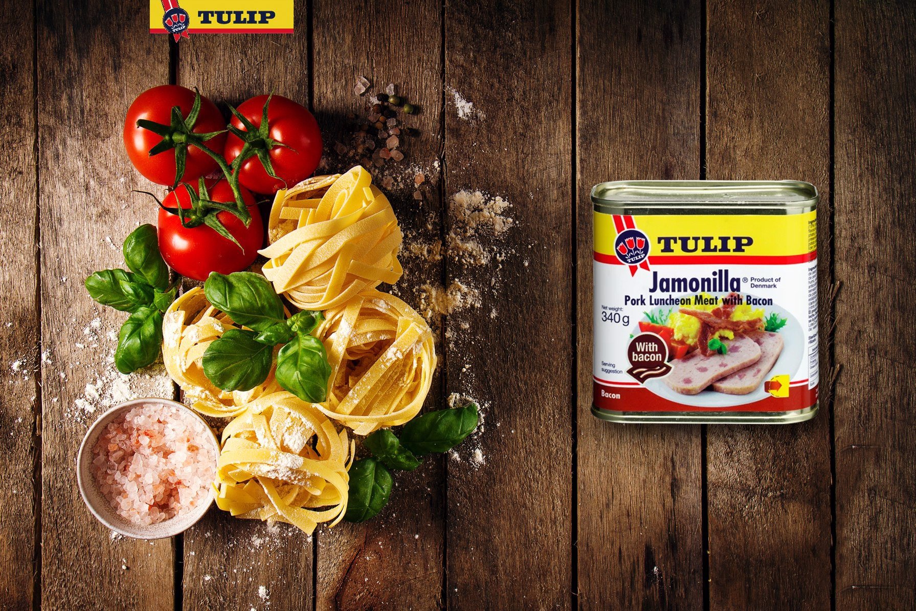 [Giao hàng toàn quốc] Thịt heo hộp Jamonilla Tulip 340 g