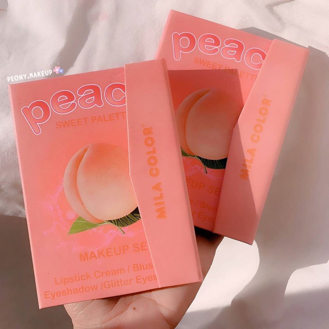 🍑 KIT MAKEUP QUẢ ĐÀO MILA COLOR 🍑