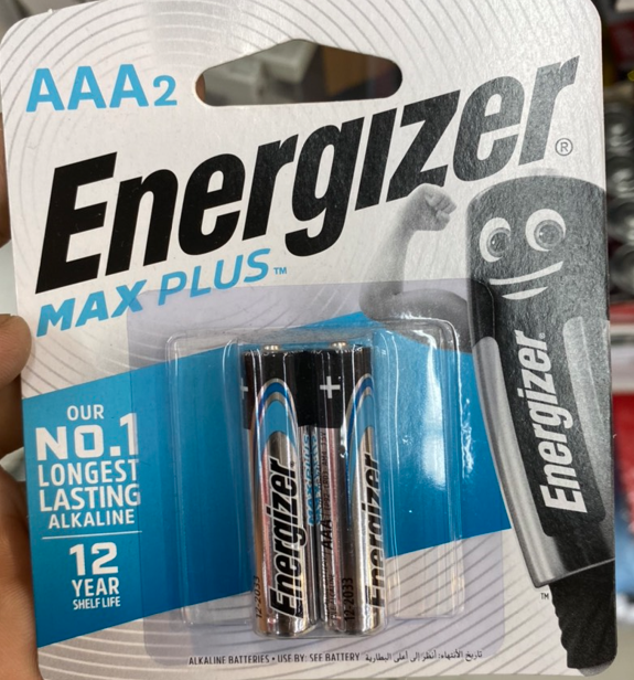 2 viên Pin Energizer alkaline AAA-2. Pin siêu bền, siêu tiết kiệm