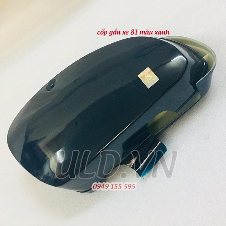[HCM]cốp xe máy 81 màu xanh