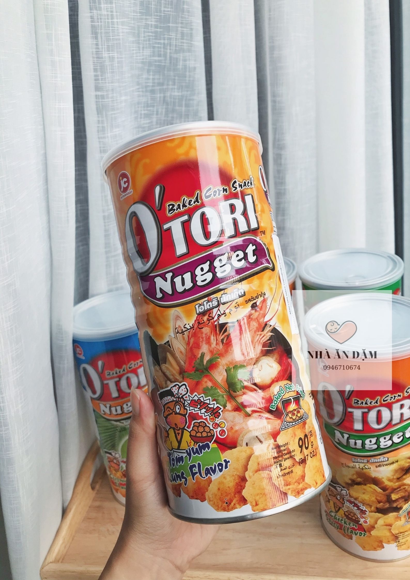 Bánh Snack Otori Thái Lan 90g