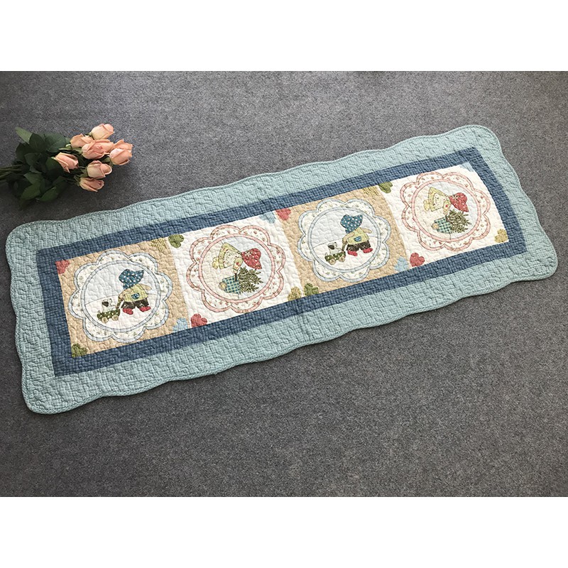 Thảm set 3 - Cô bé và cún con